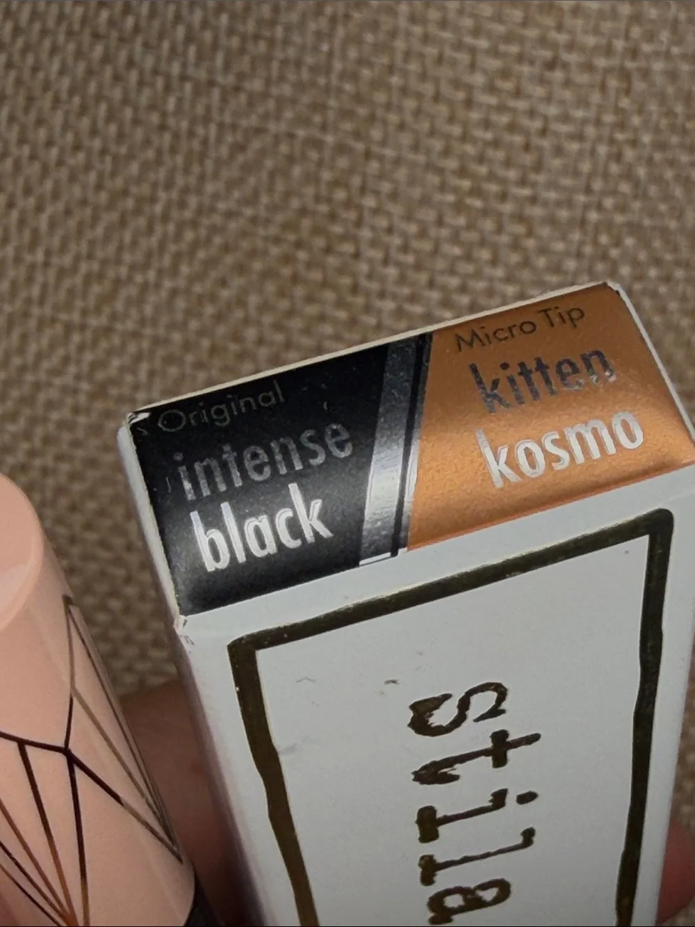 Stila Dual-Ended Liquid Eyeliner — Kitten Kosmo & Black